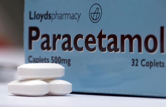 paracetamol là thuốc phổ biến chữa đau họng, sốt và nhức đầu