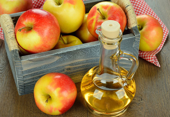 mật ong và giấm táo giảm triệu chứng nghẹt mũi đau đầu